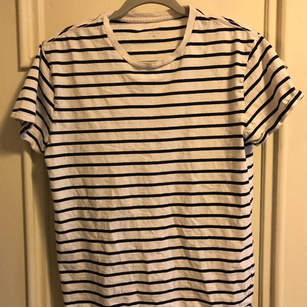 J crew men’s striped t shirt
